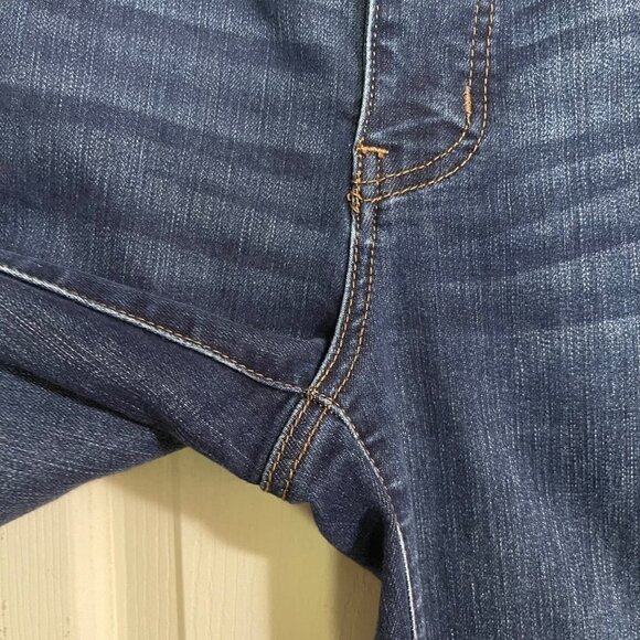 Maurices Womens Dark Wash Stretch Everflex High-Rise Skinny Jeans Size 2 - Picture 7 of 8